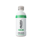 Bottle of Midweek Marg Mix cocktail mix on a white background